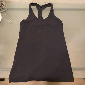 Black lululemon tank top
